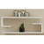 Nichos Decorativos Jota Moderno – MDF 60x25x15cm | Para Livros e Decoração | Enviamos Montado - comprar online