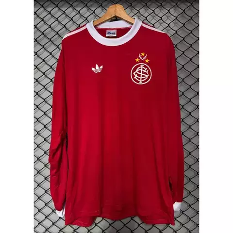 Camisa Internacional Vermelha Longa 1980 Falcão