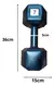 Mancuerna Hexagonal de PVC 7 Kg en internet