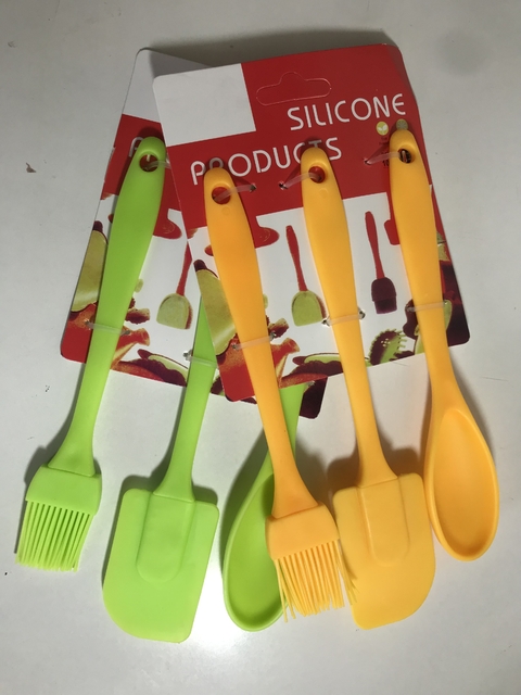 SET X 3 UTENSILIOS DE SILICONA - comprar online