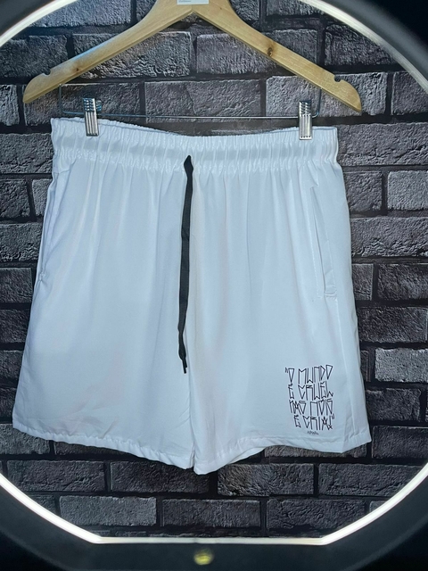 Bermuda Poliester Chronic 002 - Branco - comprar online