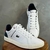 SapaTênis Lacoste Europa pro 100% Original Branco Azul e Vermelho na internet