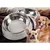 Imagem do Comedouro Bebedouro Inox Antiderrapante Para Pet Cachorro Gato Porte Pequeno Mé