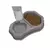 Comedouro e bebedouro duplo com suporte para garrafa - comprar online