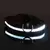 Coleira de nylon com led segurança noturna