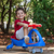 Carrinho Rolimã Infantil Com Led Gira Car 360 I Até 100kg