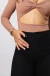 Flare jeans preta - comprar online