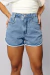 short viés branco