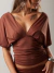 Blusa decote V - loja online