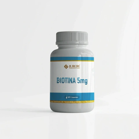 BIOTINA 5mg | Grande aliada da beleza