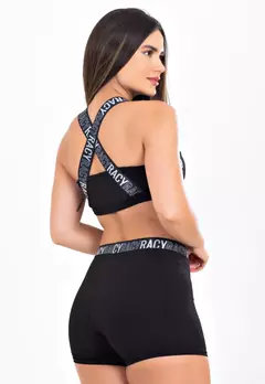 Conjunto Fitness Short e Cropped CCA223 - LuckXus