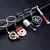 Zinc Alloy Metal Chaveiro para Homens, Acessórios Do Carro, Turbo, Caixa De Eng - loja online