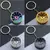 Imagem do Zinc Alloy Metal Chaveiro para Homens, Acessórios Do Carro, Turbo, Caixa De Eng