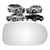 LENTE + BASE 539557 PALIO/SIENA/STRADA 11/ LD (LARGO)