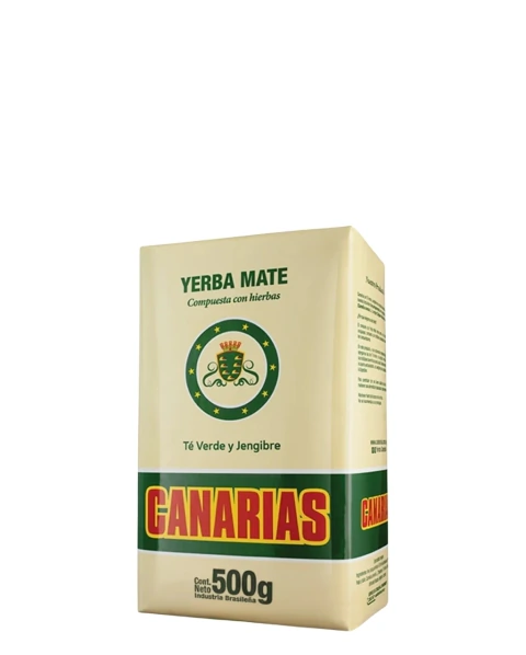 Yerba Canarias "Te verde y jengibre" 500g