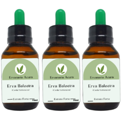 3 Extratos Erva Baleeira 75ml - comprar online