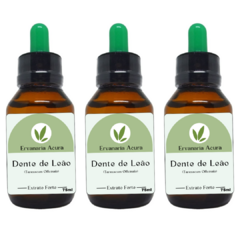 3 Extratos Dente de Leão 75ml - comprar online