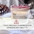 Vela aromática personalizada com Flor sempre viva na internet