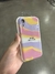 Capinha Aveludada colorida iPhone XR