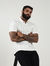 Camisa Gola Polo Suedine Off White - comprar online