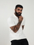 Camisa Gola Polo Suedine Off White - comprar online