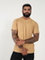 Camisa Raglan Bege Texturizada - comprar online