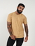 Camisa Raglan Bege Texturizada - usebrooks