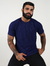 Camisa Raglan Azul Texturizada - comprar online