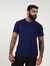 Camisa Raglan Azul Texturizada - loja online