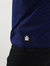 Camisa Raglan Azul Texturizada