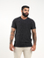 Camisa Básica Preta Texturizada - comprar online