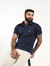 Camisa Gola Polo Prince Azul Marinho - loja online