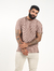Camisa Básica Rosa Texturizada - loja online