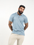 Camisa Gola Polo Imperio Azul Claro - usebrooks