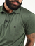 Camisa Gola Polo Fio 40 Verde Militar na internet