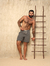 Short Boardshort Cinza