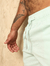 Short Linho Verde agua