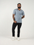 Camisa Gola V Opulence Cinza - loja online