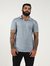 Camisa Gola V Opulence Cinza - comprar online