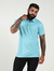 Camisa Gola Polo Vicenza Azul Aqua - comprar online