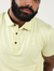 Camisa Gola Polo Vicenza Amarelo na internet
