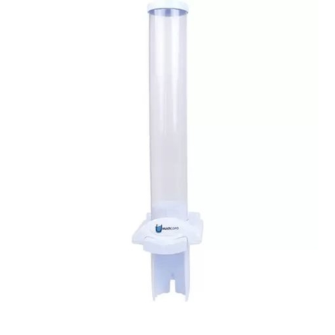 Dispenser poupador de copos 150 a 200ml Branco -Multicopo- Nobre