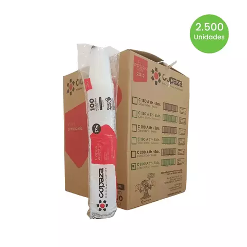 COPAZA COPO C-200 ABNT2012 - TRANSLÚCIDO CAIXA COM 3000