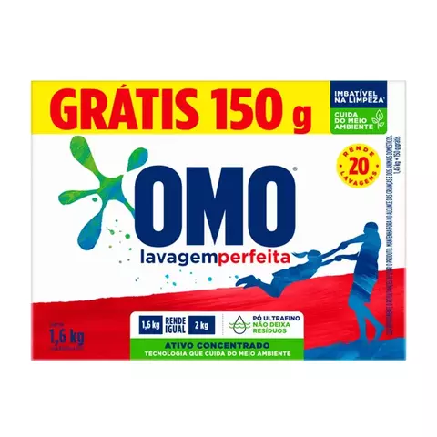 SABAO PO OMO LAVAGEM PERFEITA LV1.6PG1.450KG