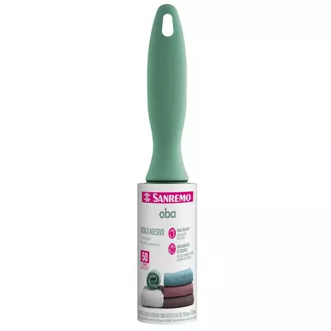 ROLO ADESIVO P/ PELOS 50 FOLHAS SANREMO