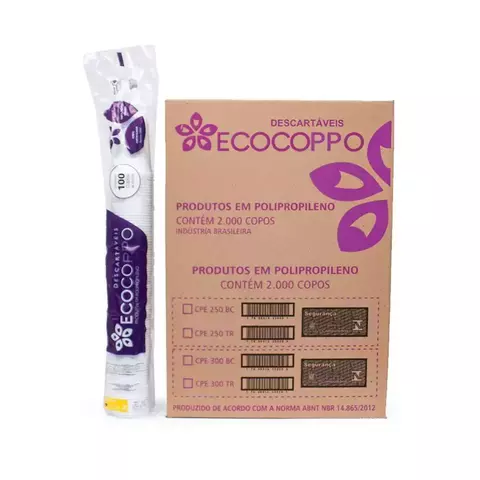 Copo 300 ml ETR - ECOCOPPO TR C/100UN