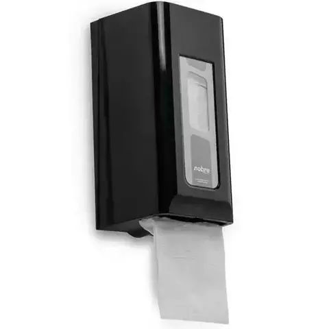 Dispenser p/papel hig. cai-cai preto STREET- Nobre