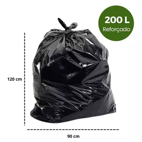 SACO PARA LIXO 200 LTS C/ 4KG