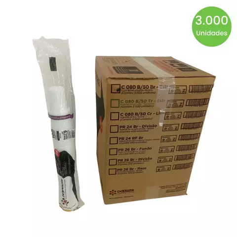 COPAZA COPO 80ml BRANCO CAIXA COM 3000