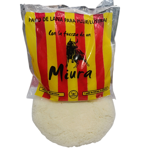 Paño Lustre Miuras Con Velcro 8"